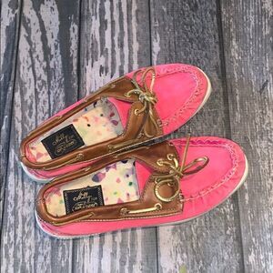 Milly for Sperry Top-Sider Pink Shoes Size 7 M